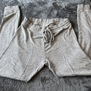 Grey sweat pants leggings